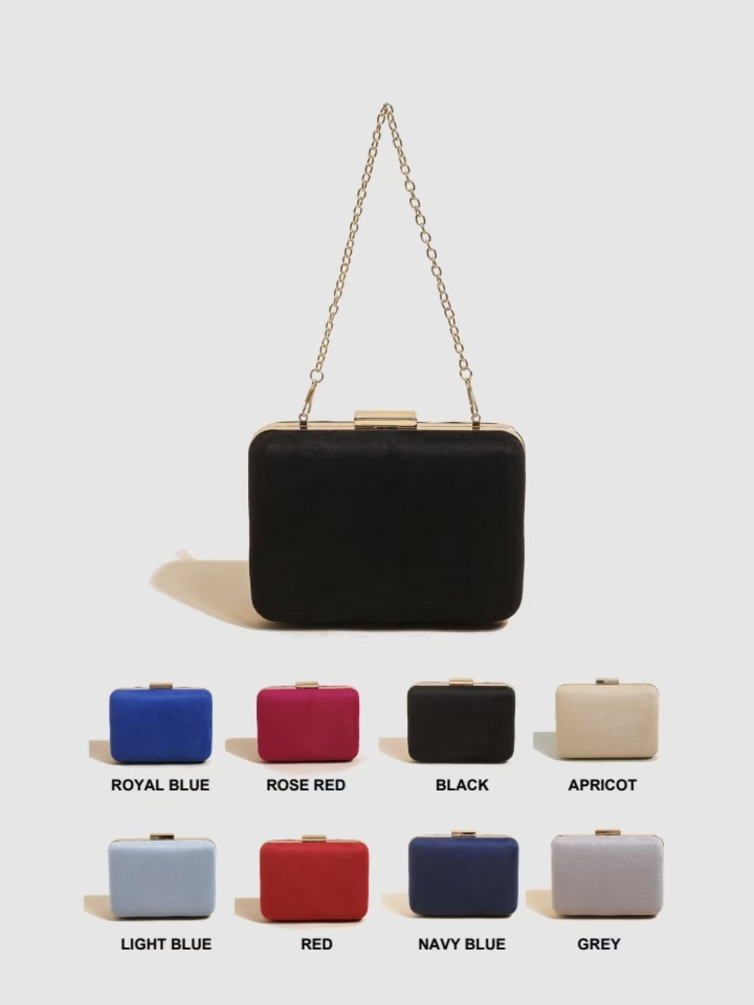 Mini Bag Evening Clutch - Mini Eleganckie Aksamitne Kopertówki Wieczorowe dla