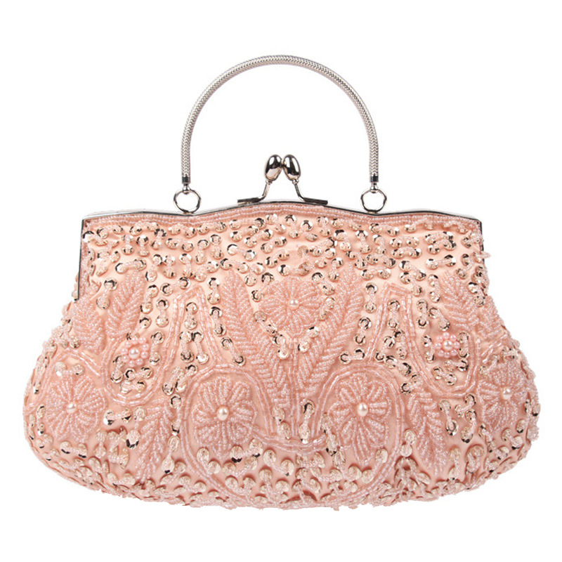 Mini Bag Evening Clutch - Damskie kopertówki damskie koraliki torby wieczorowe
