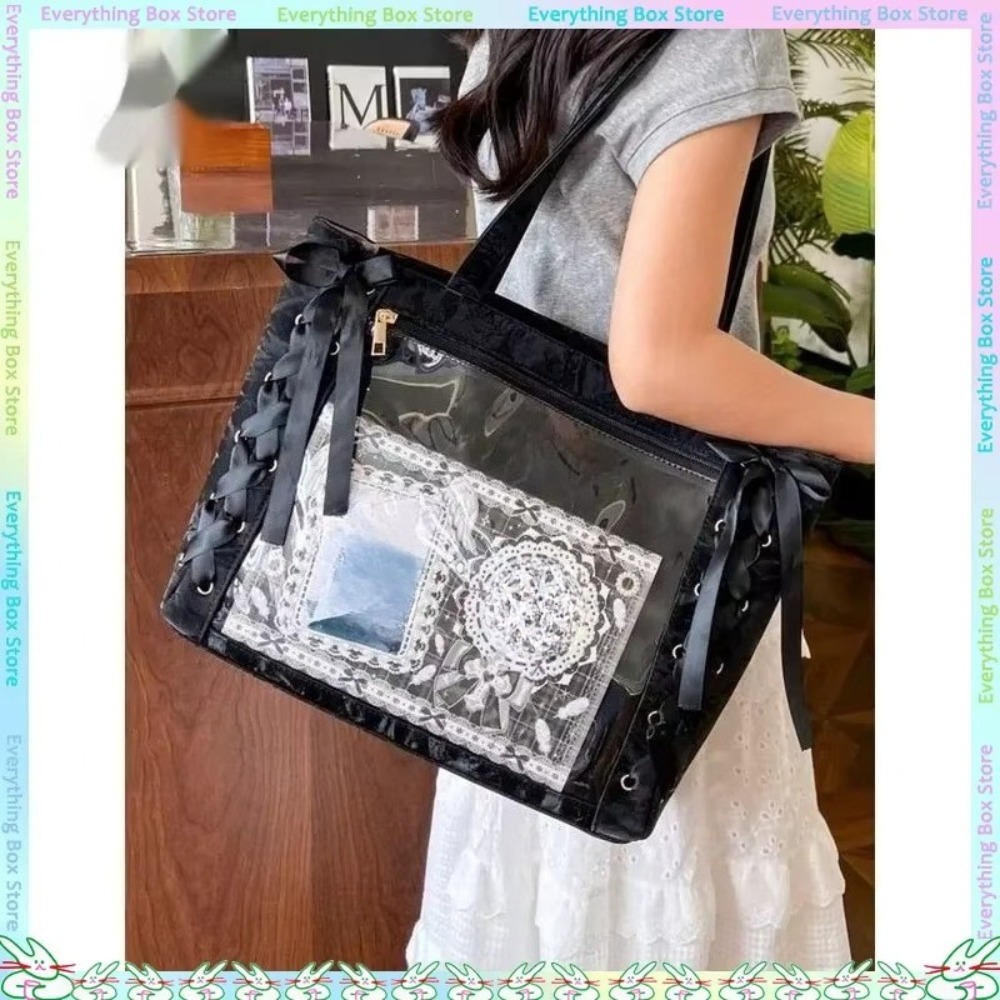Luxury Bags Tote - Wszechstronna modna torba Itabag z wstążkami,