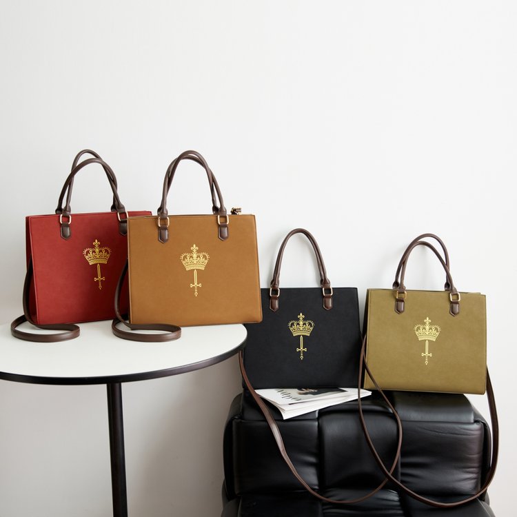 Luxury Bags Investment - Luksusowa skórzana torba na pieluchy dla