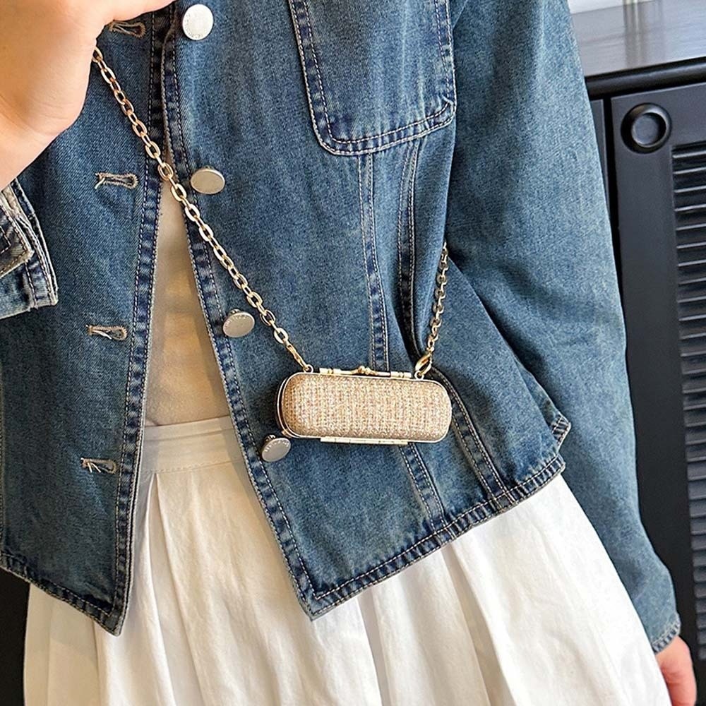 Torebka na łańcuszku z dżetami – Mini Bag Evening Clutch recenzja i cena