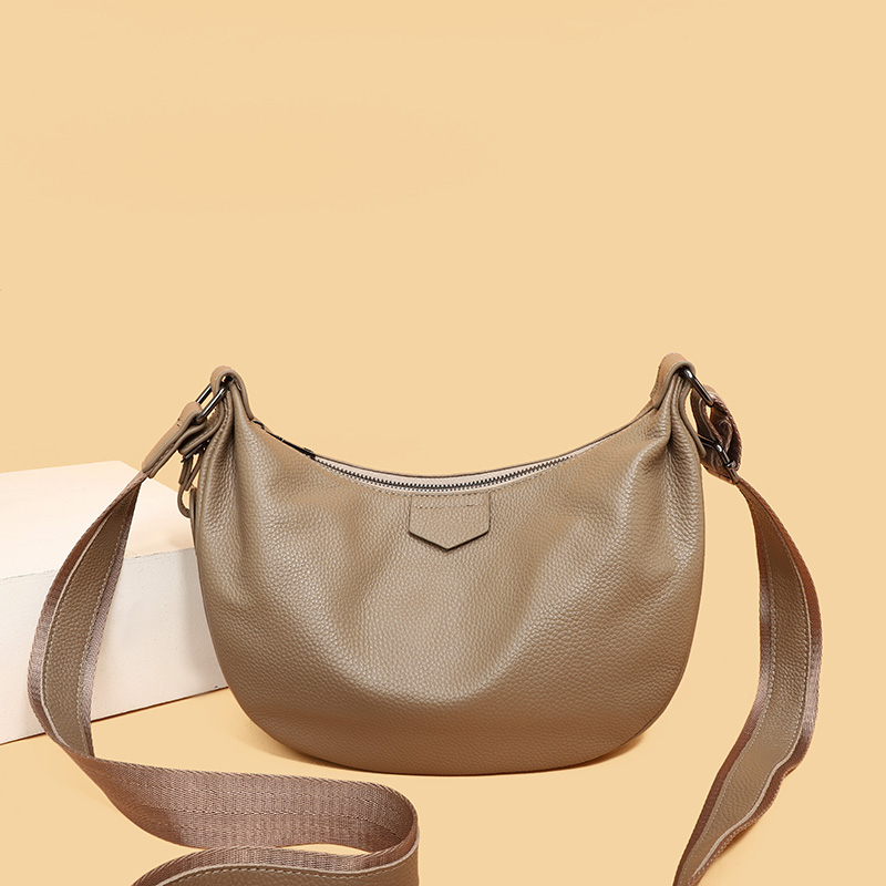 Nowe damskie torebki ze 100% p – Half Moon Bag Suede recenzja i cena