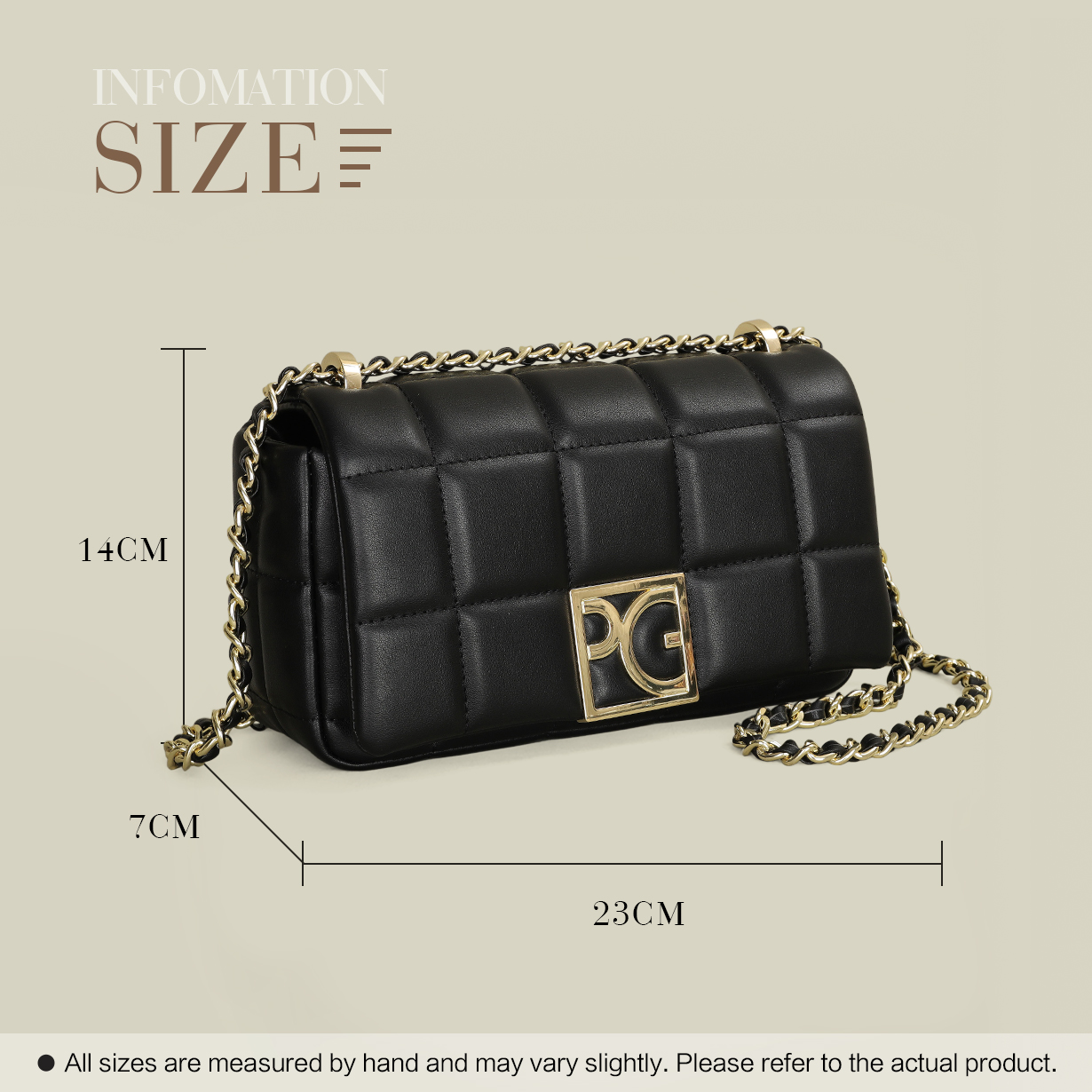 Torebka damska PG, luksusowa,  – Luxury Bags For Sale recenzja i cena