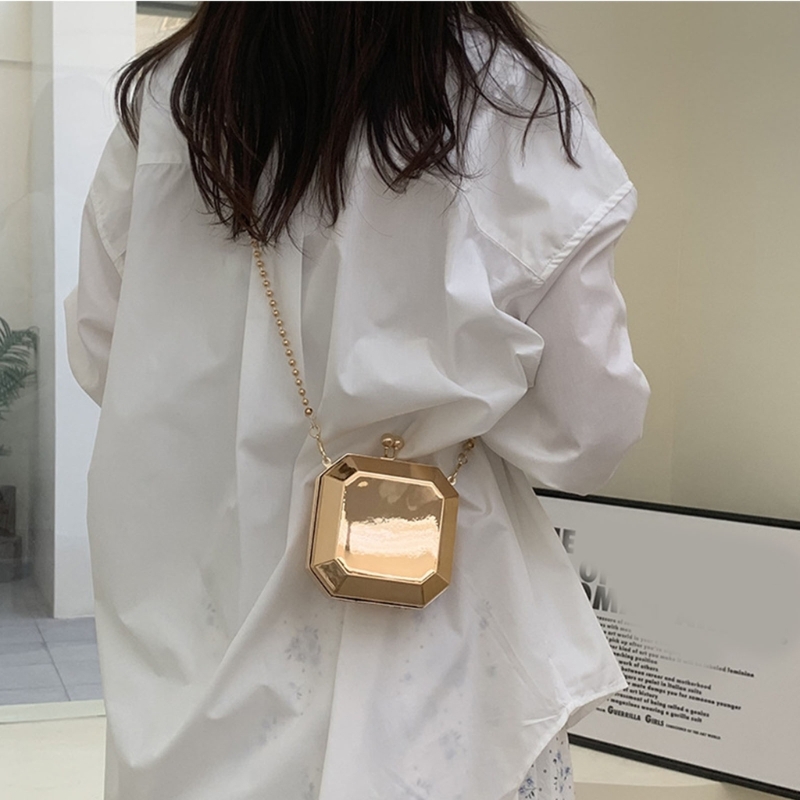 Mini luksusowe złote imprezowe – Mini Bag Evening Clutch recenzja i cena