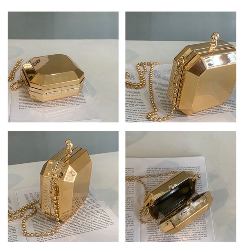 Mini luksusowe złote imprezowe – Mini Bag Evening Clutch recenzja i cena