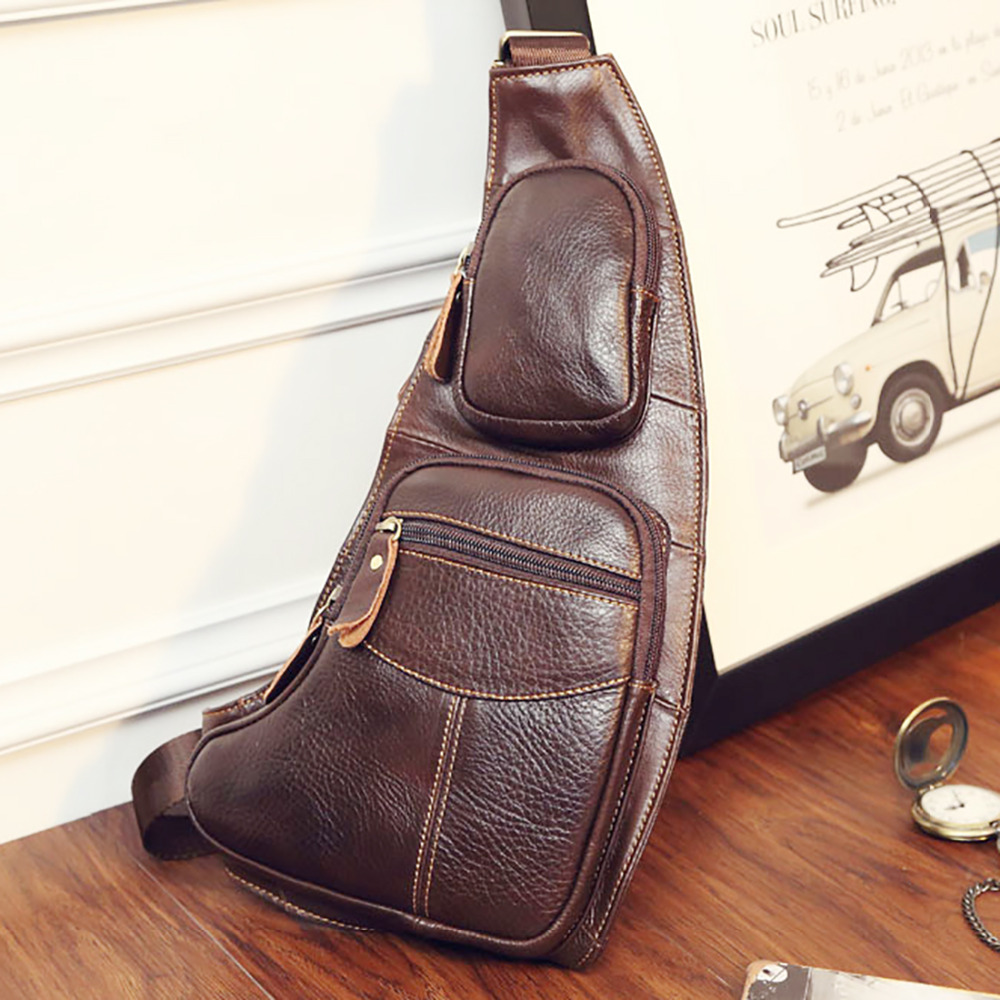 Wysokiej jakości męski plecak  – Half Moon Bag Suede recenzja i cena