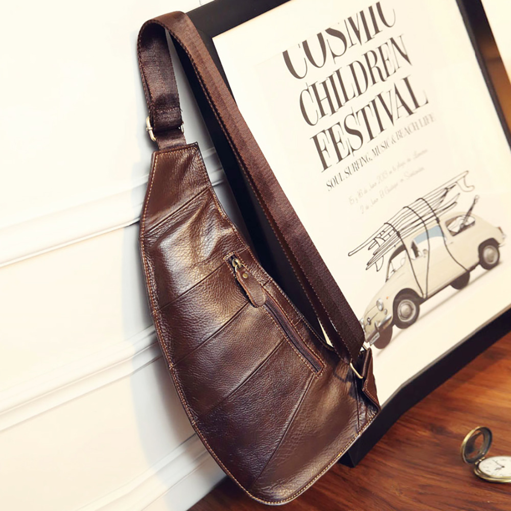Wysokiej jakości męski plecak  – Half Moon Bag Suede recenzja i cena