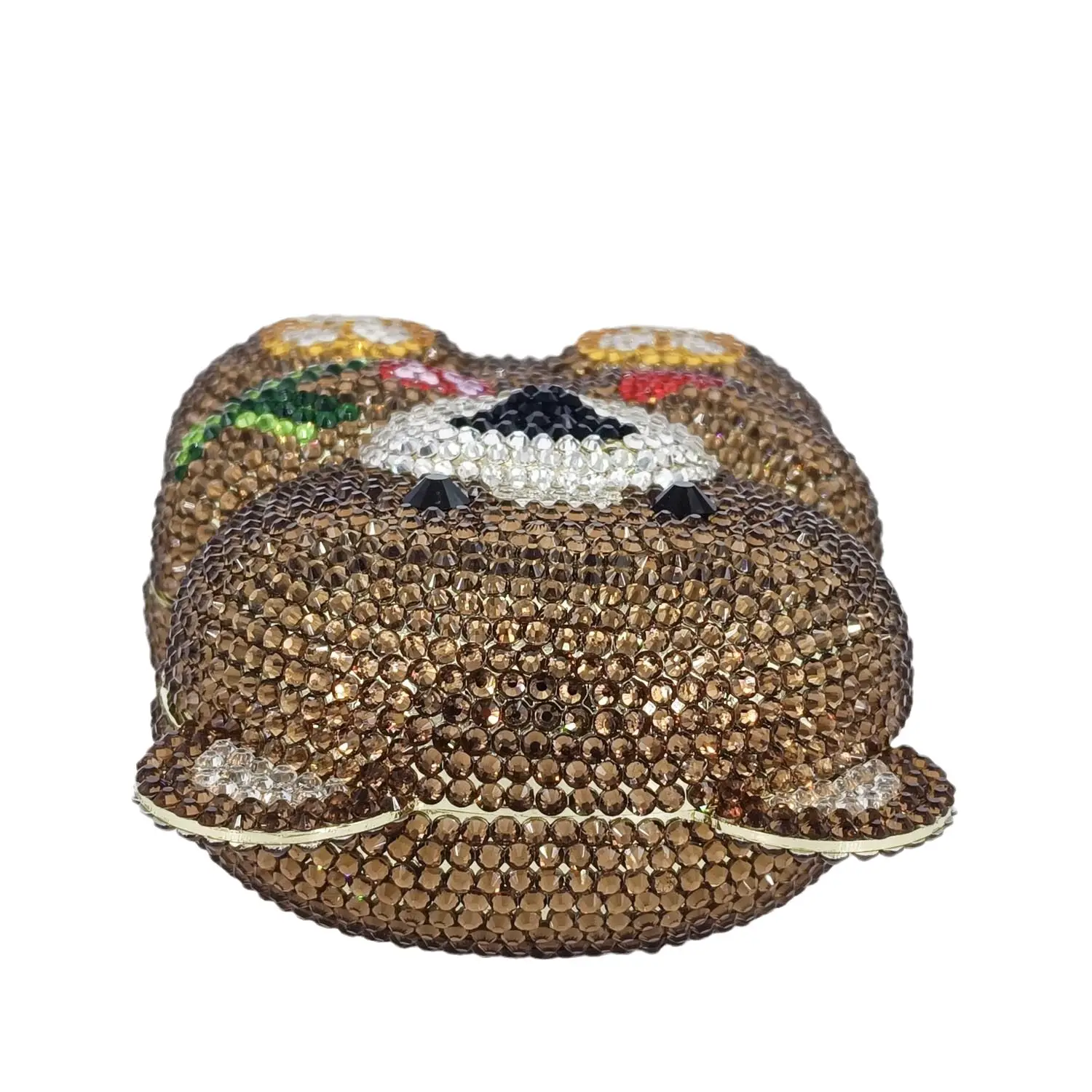 Boutique De FGG brązowy kryszt – Mini Bag Evening Clutch recenzja i cena