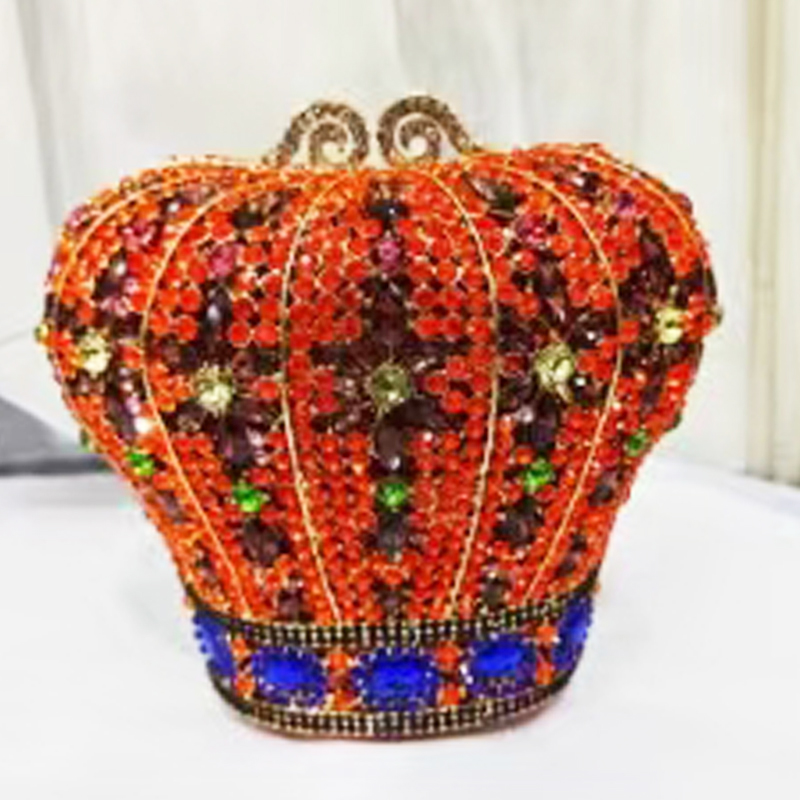 Pomarańczowe kopertówki wieczo – Mini Bag Evening Clutch recenzja i cena