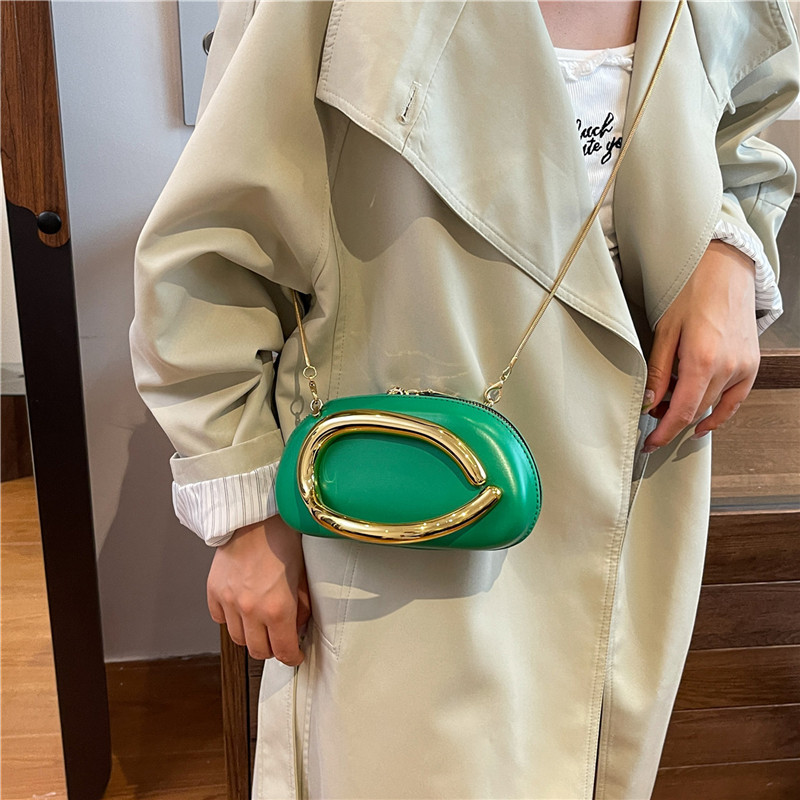Retro Złota Metalowa Torebka K – Mini Bag Evening Clutch recenzja i cena
