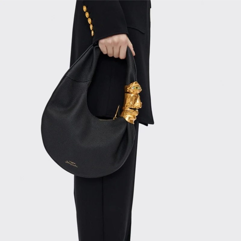 Luksusowa torebka soufflé dams – Half Moon Bag Suede recenzja i cena