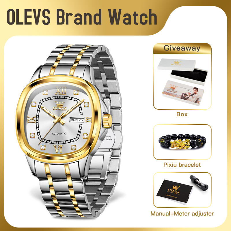 OLEVS 9810 Męski Zegarek Luksu – Luxury Bags Brands List recenzja i cena
